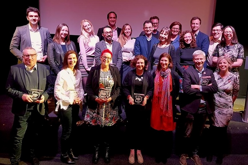 Digital Agenda Impact Awards winners 2017. Photo by Fran Hales.